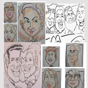 Vrad Rite Caricatures - Caricaturist / Wedding Entertainment in Greensboro, North Carolina