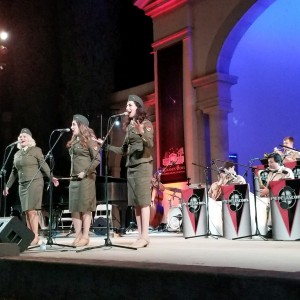 Wartime Radio Revue Singers - 1940s Era Entertainment in Los Angeles, California