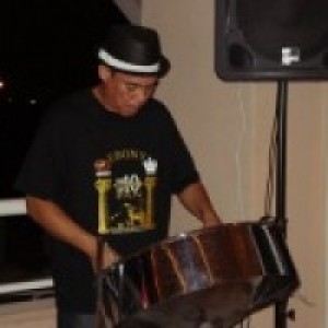 Wayne Hackett steel pan player - Caribbean/Island Music in Hollywood, Florida