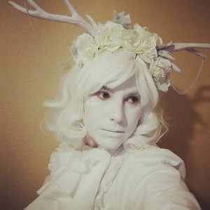 Whimsical White Human Statue - Human Statue / Halloween Party Entertainment in New Orleans, Louisiana