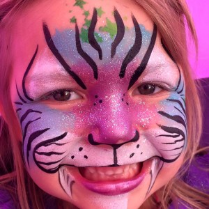 Whimsy Face Painting by Tara