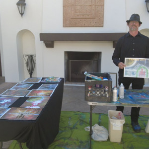 William J Dorsett (spray paint artist) - Fine Artist / Street Performer in San Diego, California