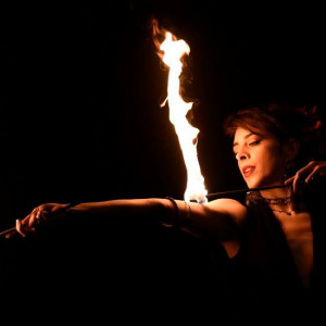 Wingless Productions - Fire Dancer in Detroit, Michigan