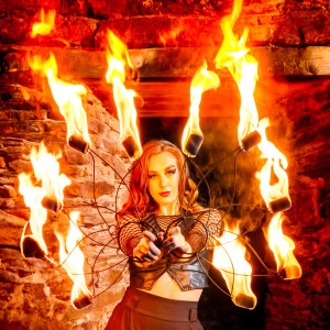 Caro Virgaux - Fire Performer / Sideshow in Atlanta, Georgia