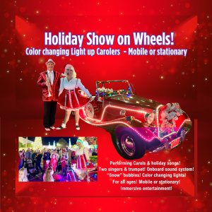 Holiday Show on Wheels - Christmas Carolers in Orlando, Florida